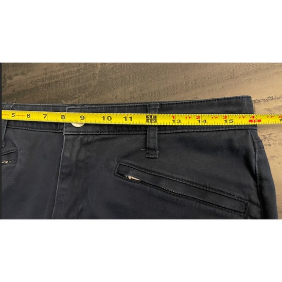 Tommy Hilfiger Moto Legging Navy Blue Pants - Sz 8 - Picture 7 of 13